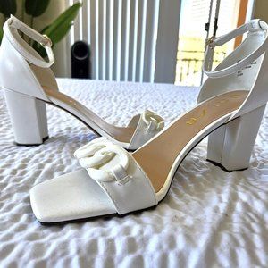 Unisa White Dress Heels